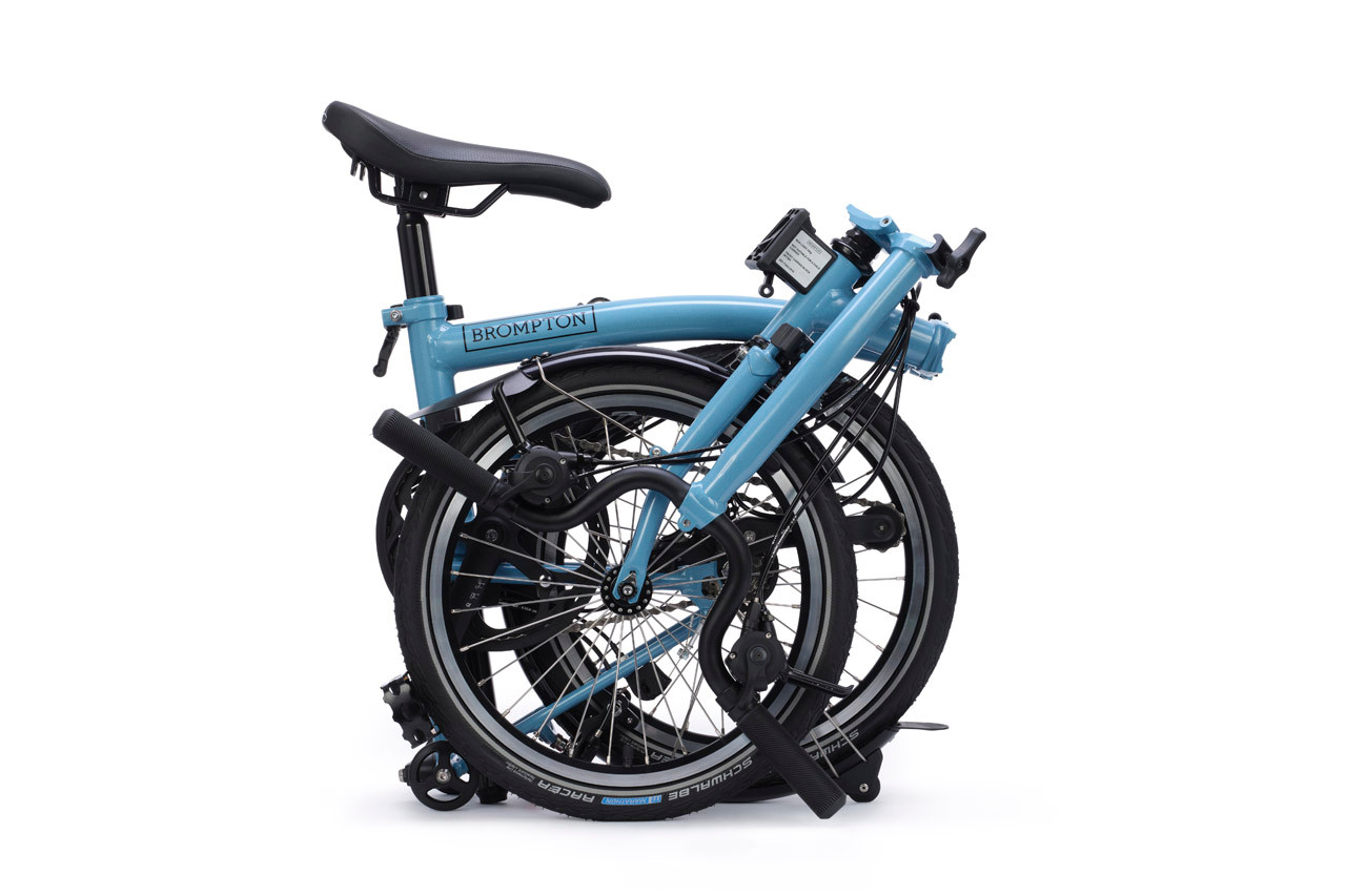 BROMPTON C-LINE S2L クラウドブルー 2023年購入 C Line - 12-speed | Brompton Singapore