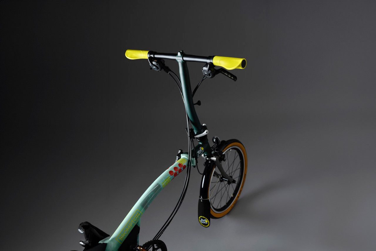 【新車】Brompton x Tour de France Brompton x Tour de France P Line | Brompton Bicycle USA