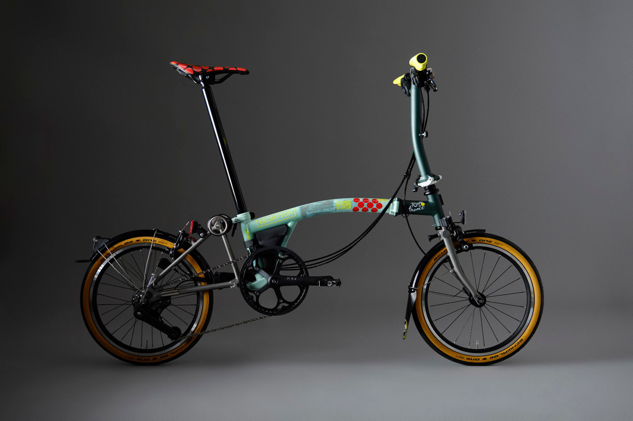【新車】Brompton x Tour de France Brompton x Tour de France P Line | Brompton Bicycle USA