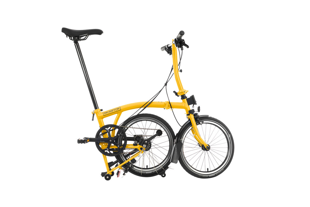 フルアルミフレーム 10速 Brompton系 16インチ 折り畳み自転車 C Line - 12-Speed | Brompton 日本