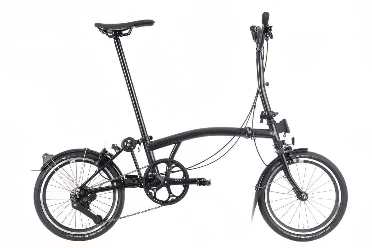 ブロンプトP line 4速ミッドナイトブラック クロモリ➕一部チタンフレーム P Line – 4-Speed | Brompton 日本