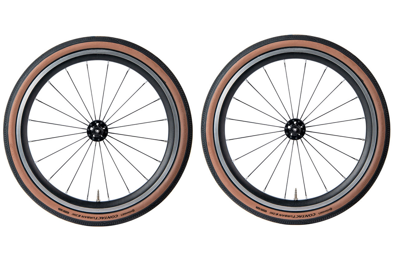 Continental Urban Contact Dark Tan Wall Tyre – Folding Pair