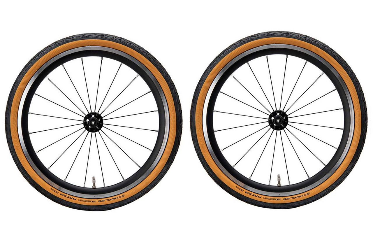 Schwalbe Marathon Racer Tanwall Tyre - Folding Pair