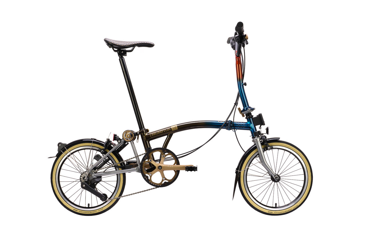 ブロンプトンBROMPTONロイヤルウエディング 手作りファン必見！BROMPTON（ブロンプトン）がイギリスカラーで