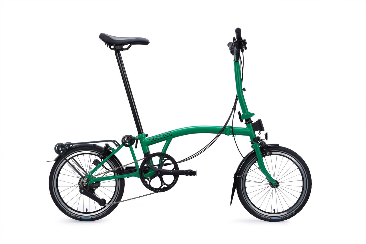 BROMPTON C Line S4R ターキッシュグリーン C Line with Roller Rack - 4-speed | Brompton USA