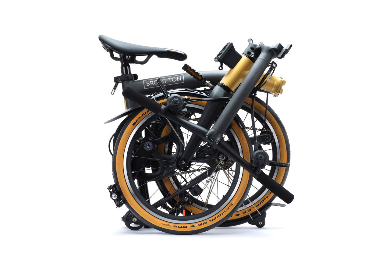 T Line - Ceratech Black Gold - 12-speed | Brompton USA