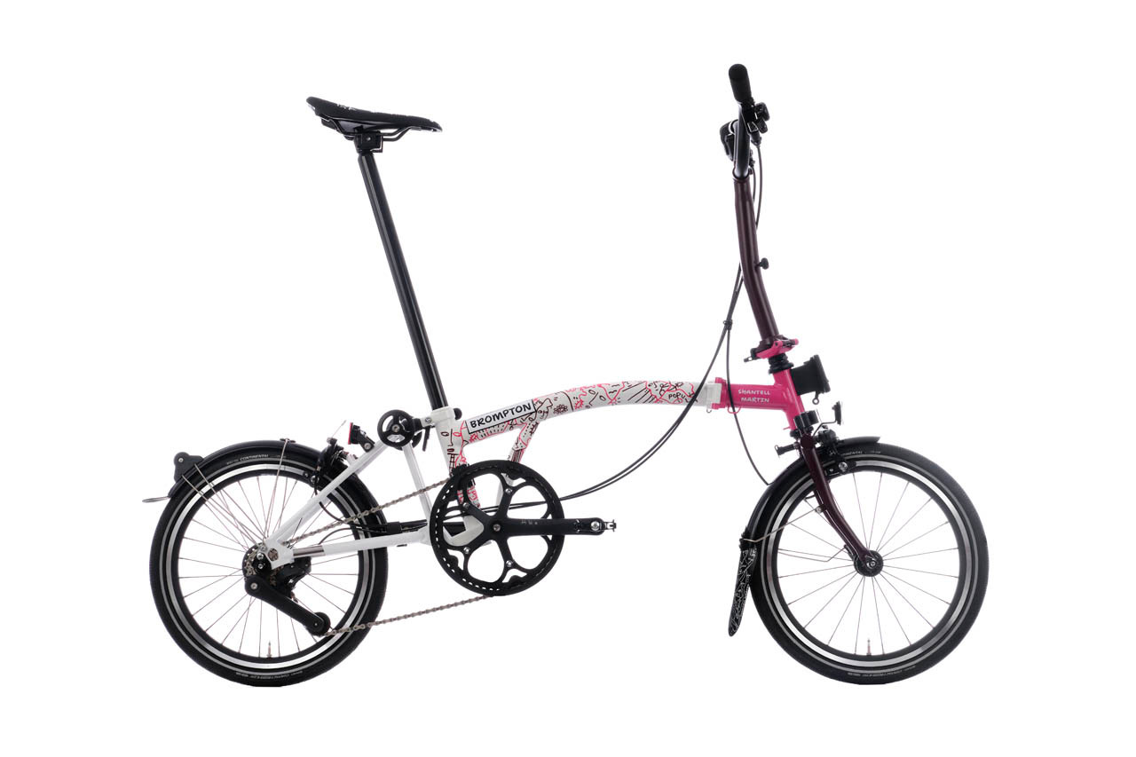 Brompton X Shantell Martin P Line - 4-speed | Brompton Bicycle USA