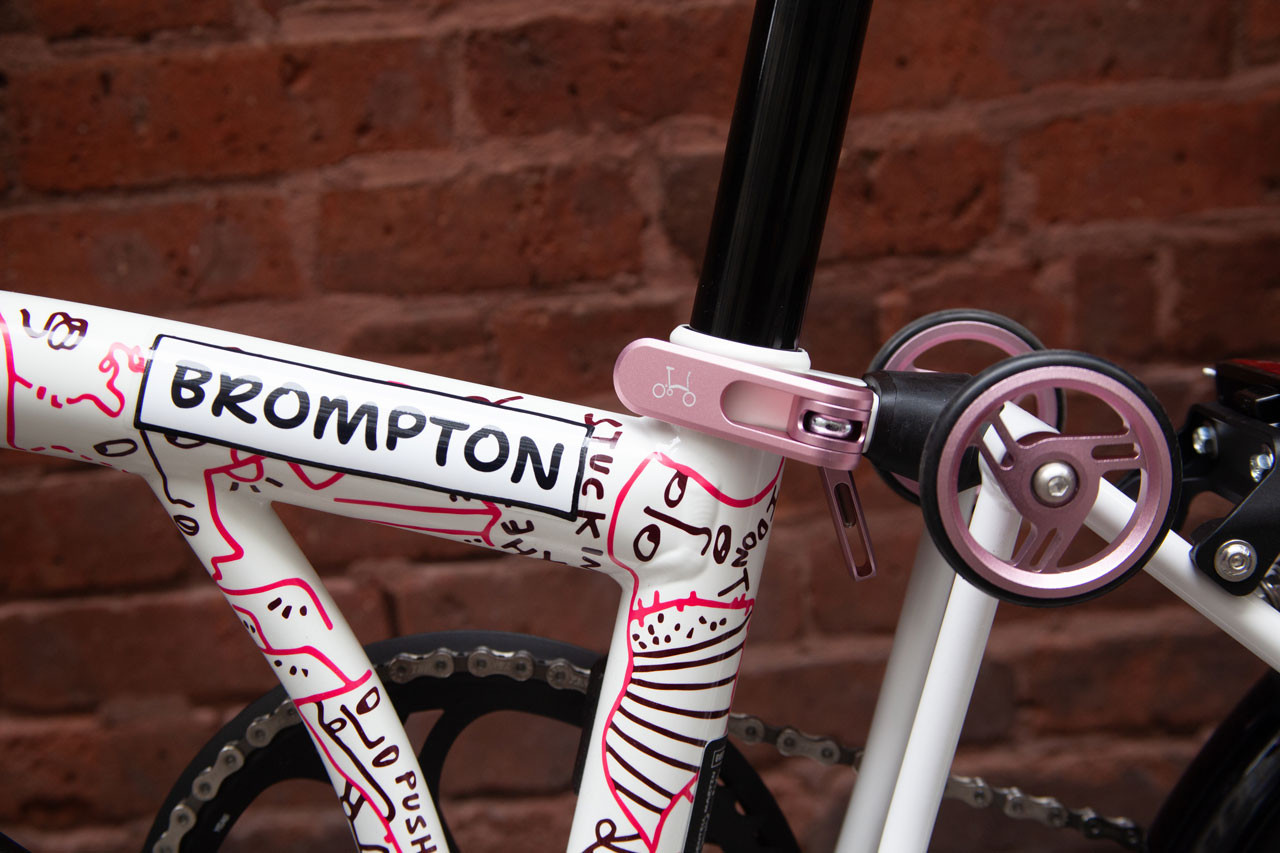 Brompton X Shantell Martin P Line - 4-speed