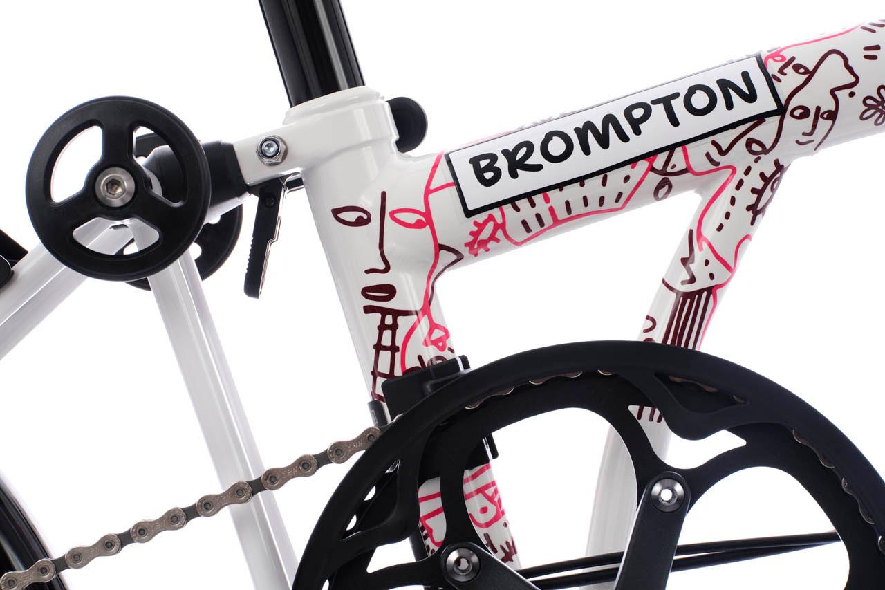 Brompton X Shantell Martin P Line - 4-speed