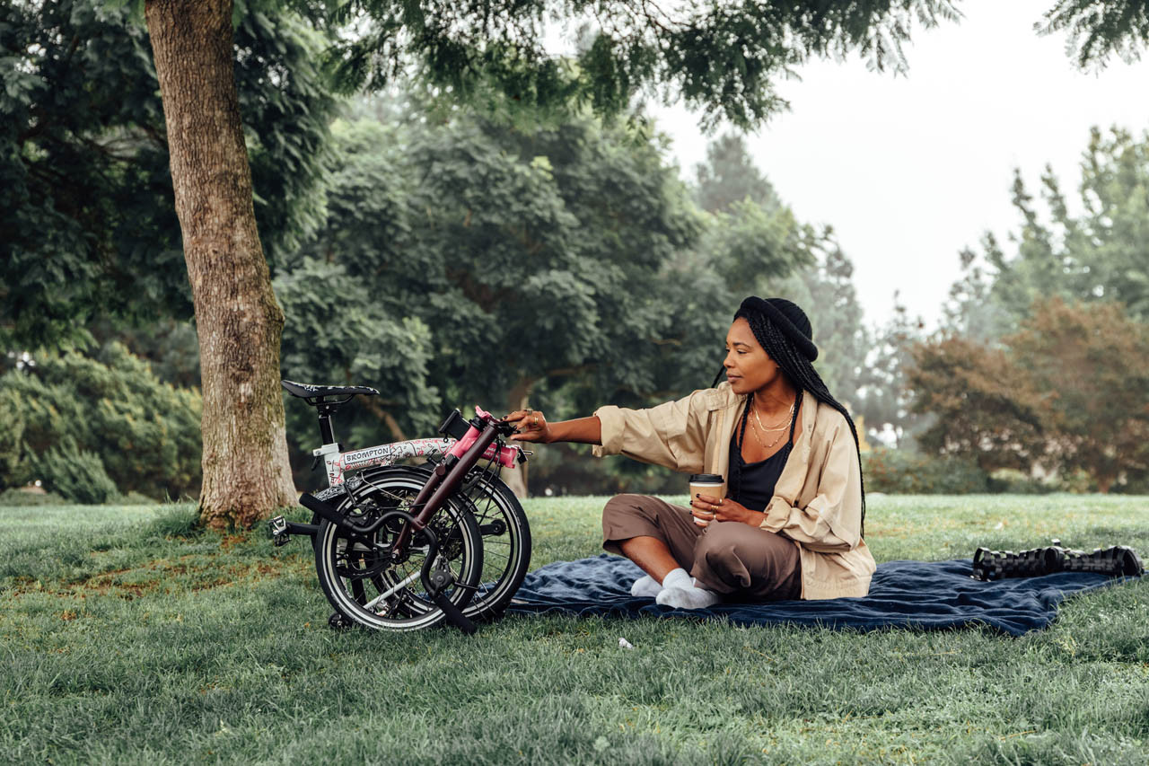 Brompton X Shantell Martin P Line - 4-speed
