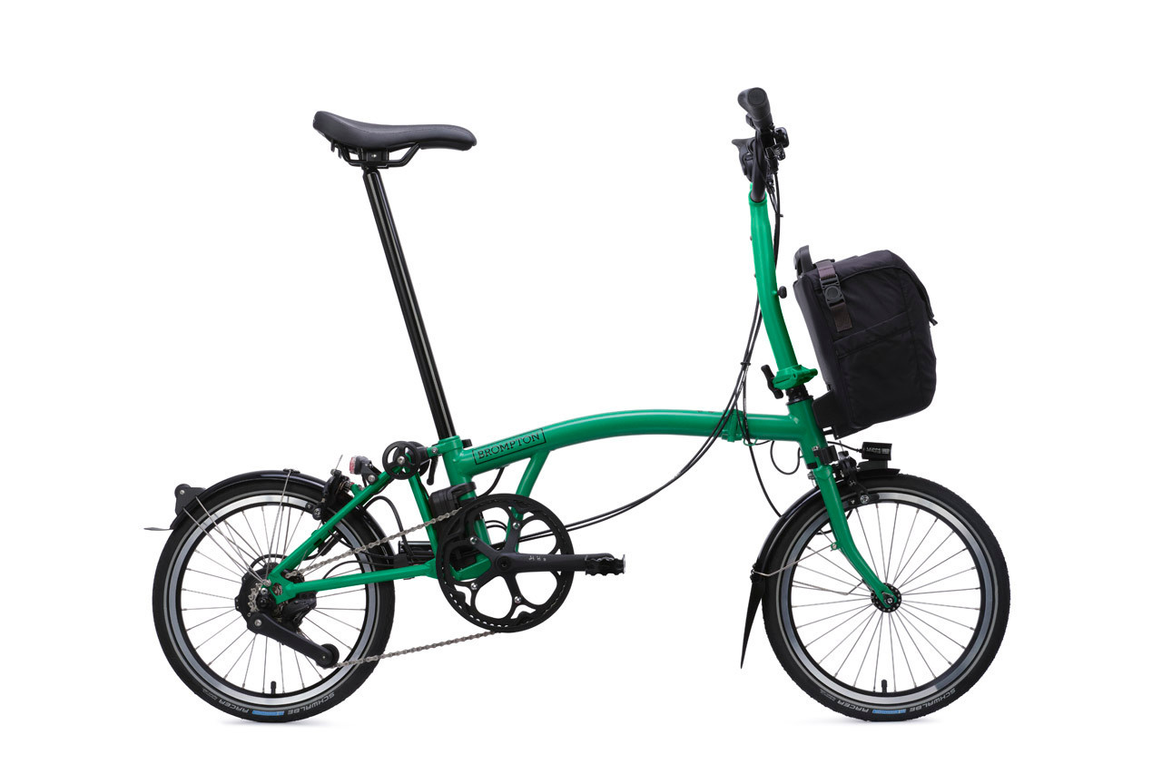 brompton bicycle electric P Line Folding Two Fold Bicycle Shop road handling to easy charging and storing in small places Electric C Line - 12