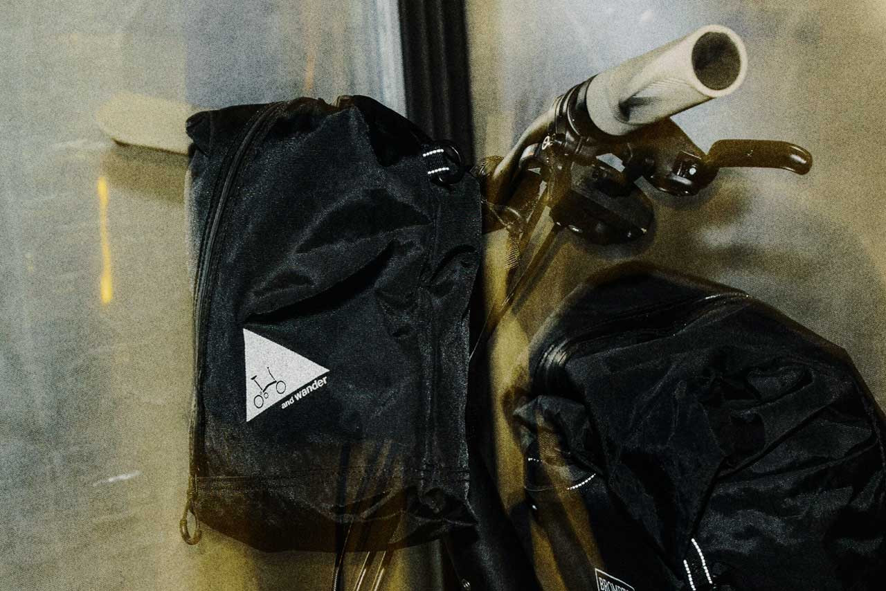 Brompton x and wander Pouch
