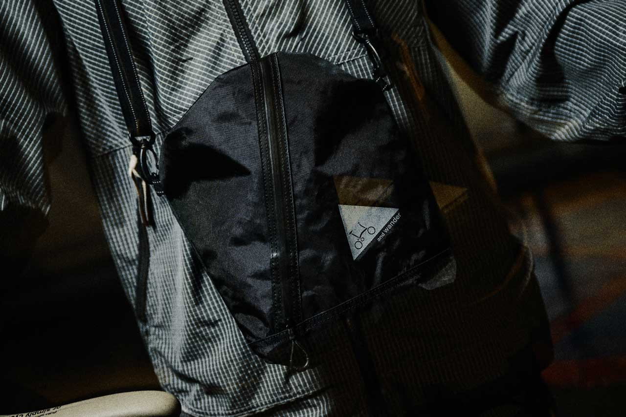 Brompton x and wander Pouch