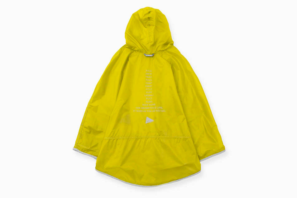 Brompton x and wander Poncho
