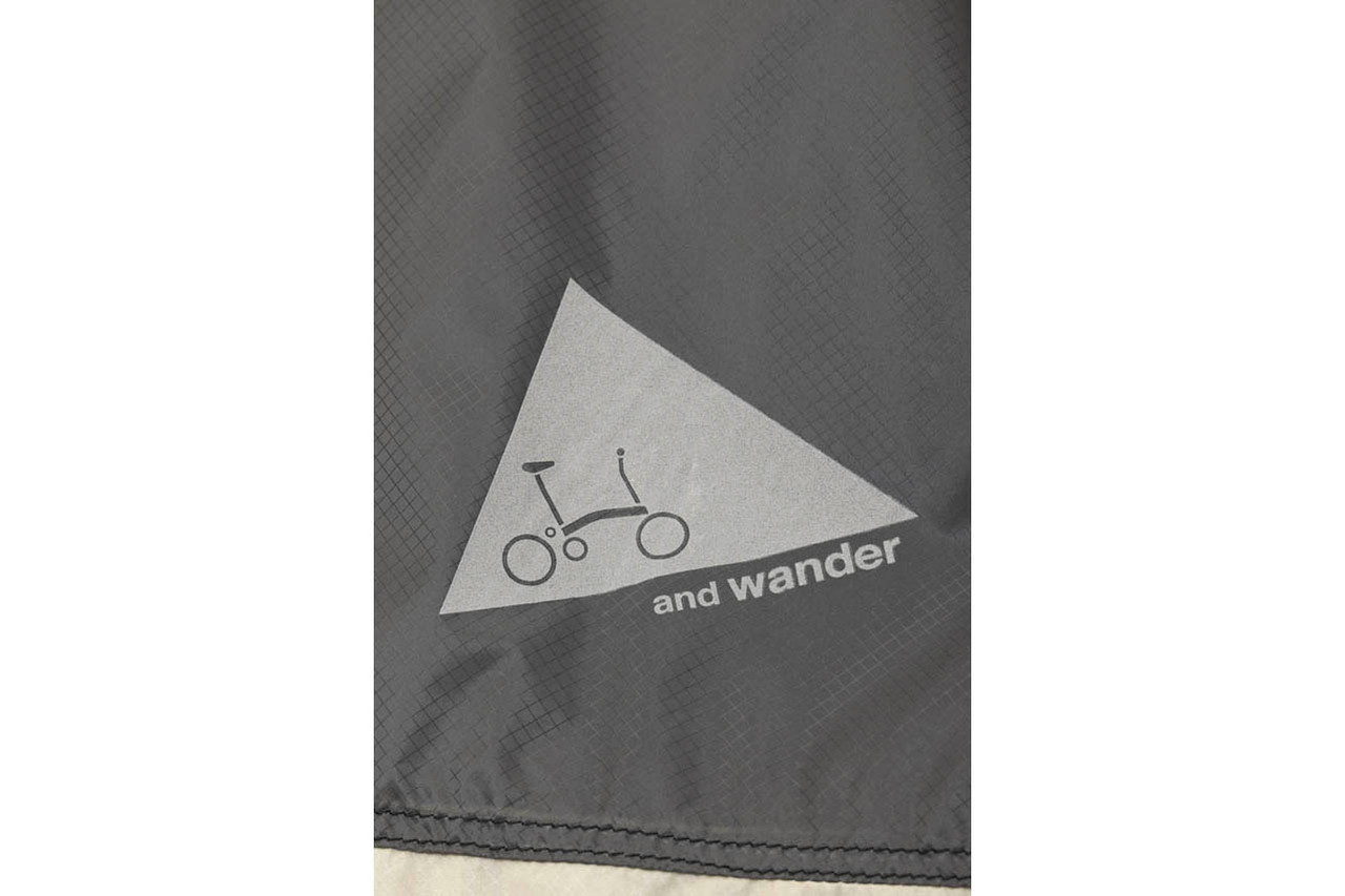 Brompton x and wander Poncho