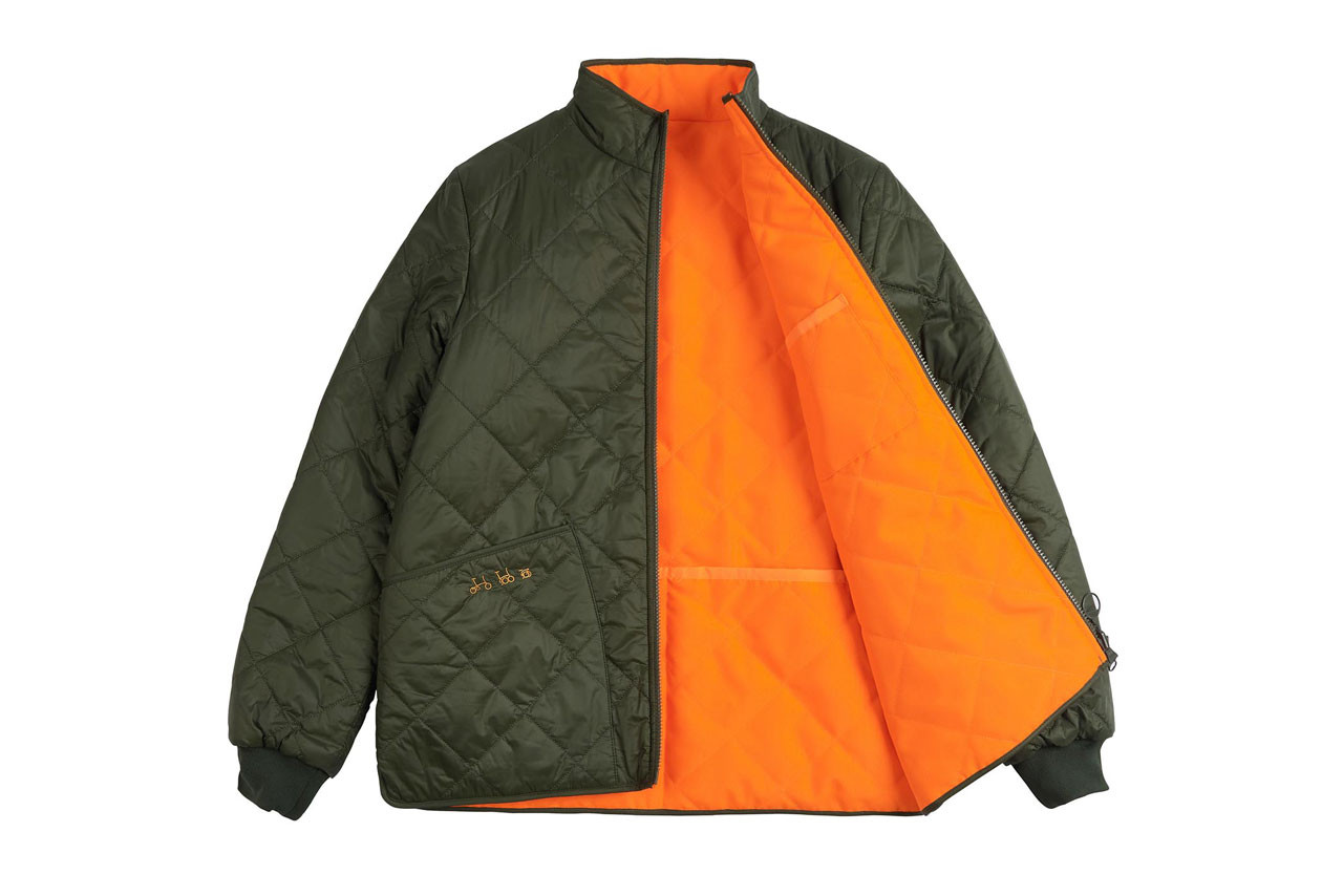 BARBOUR X BROMPTON リバーシブル QUILTED JACKET | gulatilaw.com