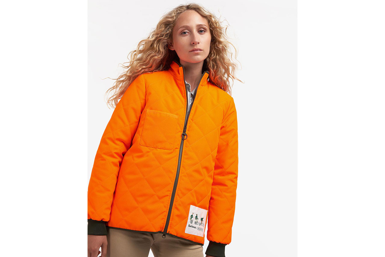 Barbour x Brompton Women's Reversible Quilt Jacket | Brompton