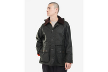 Barbour x Brompton Mens Bromdale Wax Jacket Sage