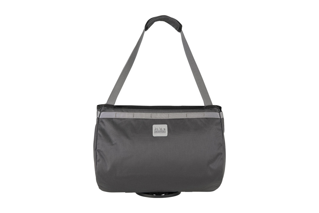 ブロンプトン ボローグバスケットバッグ WITH フレーム ダークグレー 23L Borough Basket Bag Large | Brompton Bicycle USA