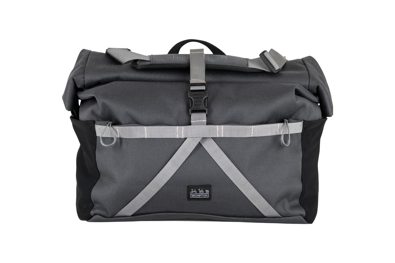 BROMPTON Roll Top Bag 28L Dark Grey-