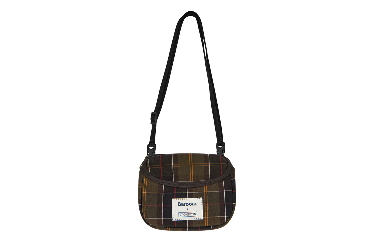 Barbour x Brompton Zip Pouch