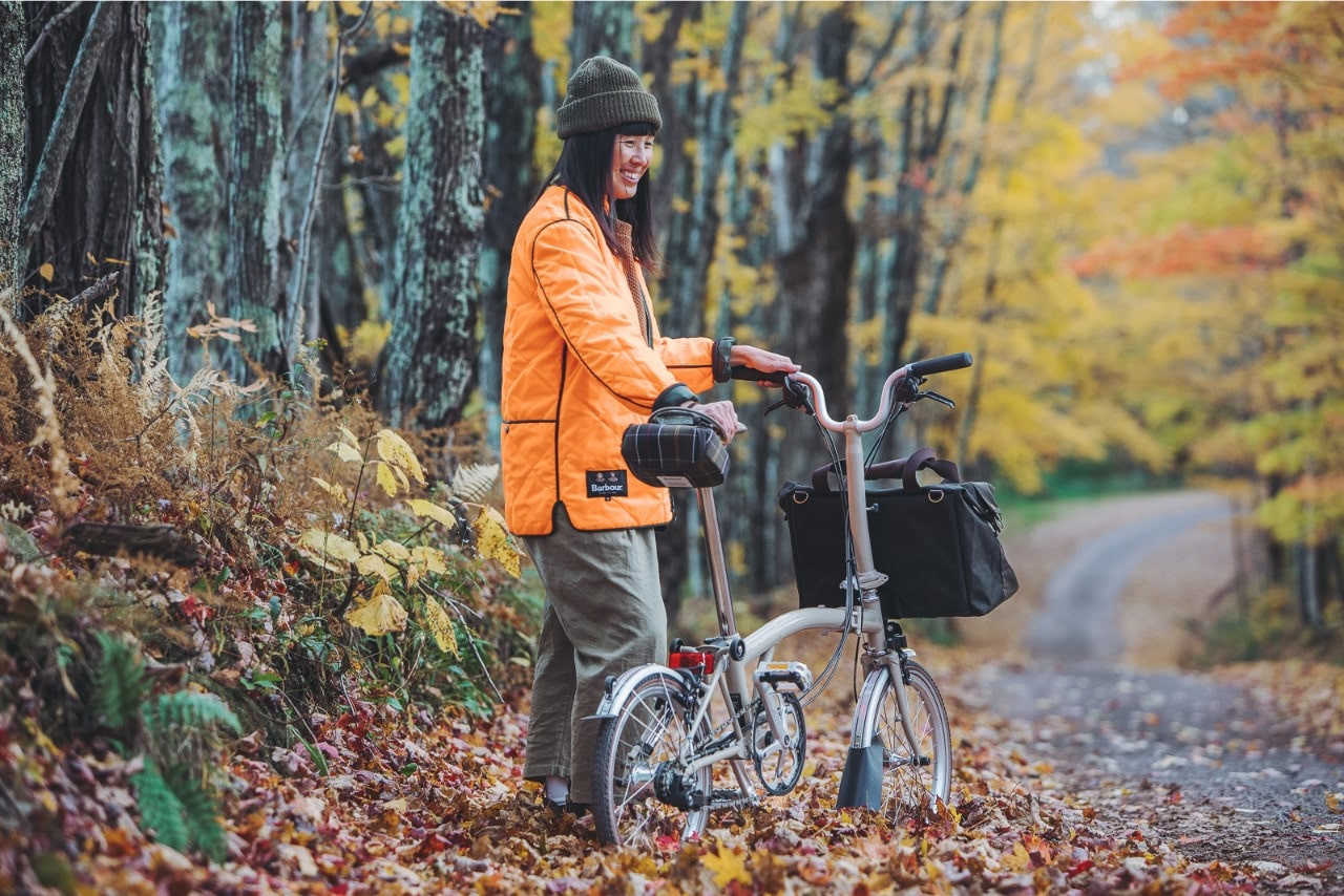 超安い Zip Brompton Barbour Pouch コラボ バブアー アクセサリー