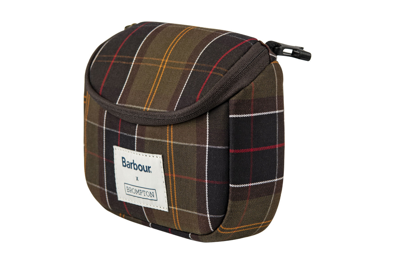 Barbour x Brompton Zip Pouch | Brompton Bicycle USA