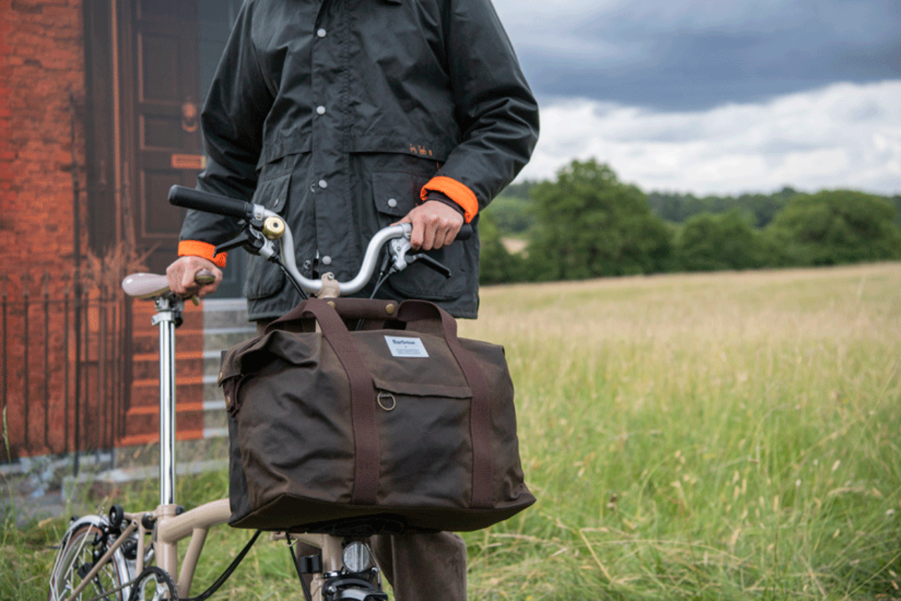 2024大人気【未使用】Barbour X Brompton Wax Holdall アクセサリー