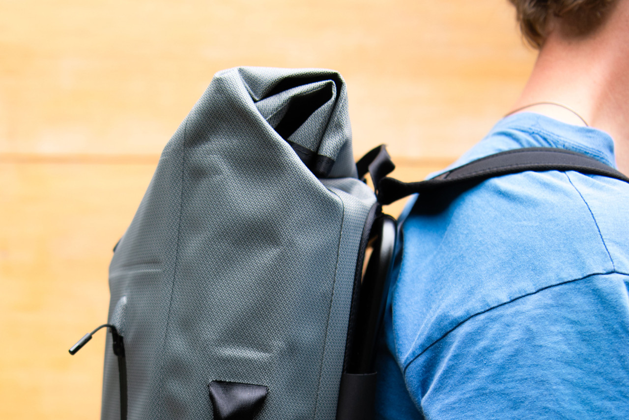 Borough Waterproof Backpack Graphite | Brompton Bicycle USA