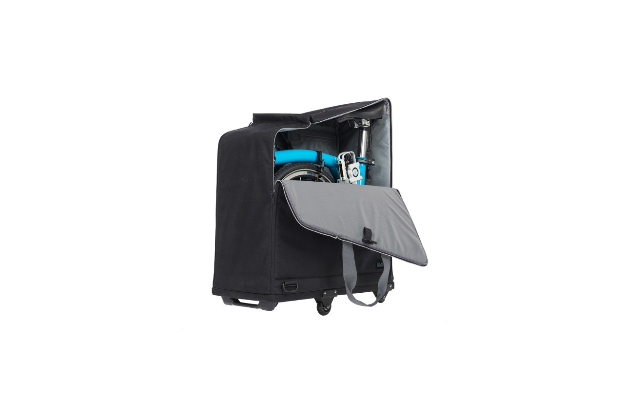 Padded Travel Bag With 4 Rollers | Brompton Bicycle Singapore