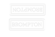 Brompton Main Frame Decal