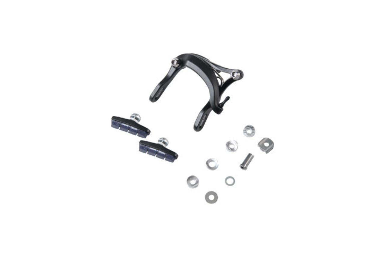 Brompton Brake Caliper - Front or rear (Black) With Swiss Stop