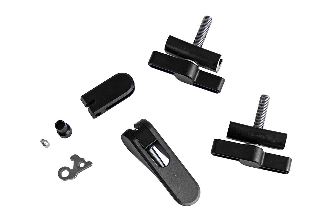 Aluminium Hinge Clamp And Rear Frame Clip Set | Brompton Bicycle USA