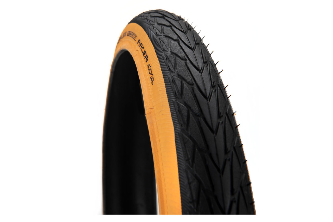 Schwalbe Marathon Racer Tanwall Tire - Folding | Brompton Bicycle USA