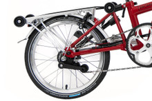 Brompton Rear Fender Blade in Silver - R version