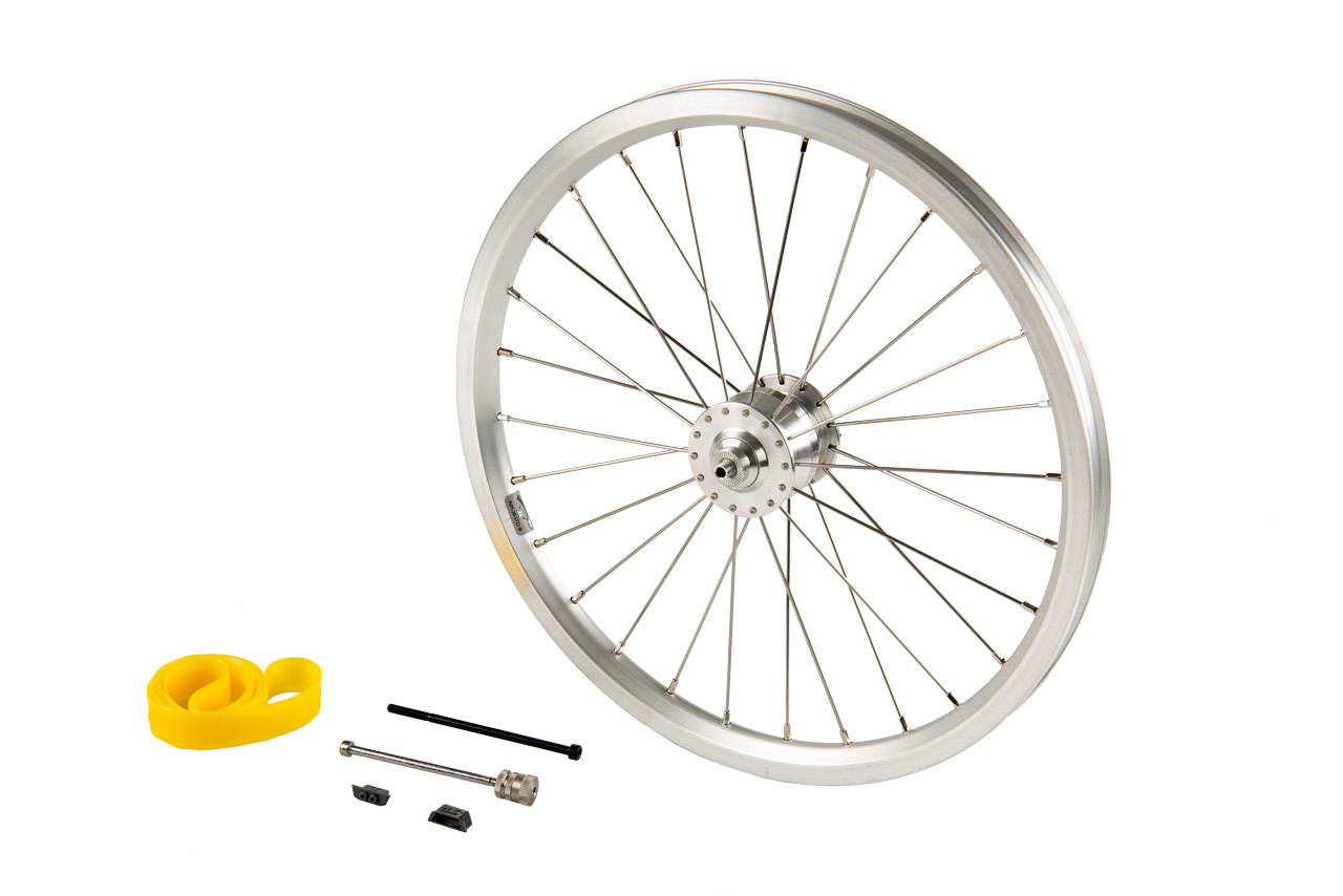 Front wheel - Brompton SP SV-8 Hub Dynamo - Wheel Only | Brompton USA