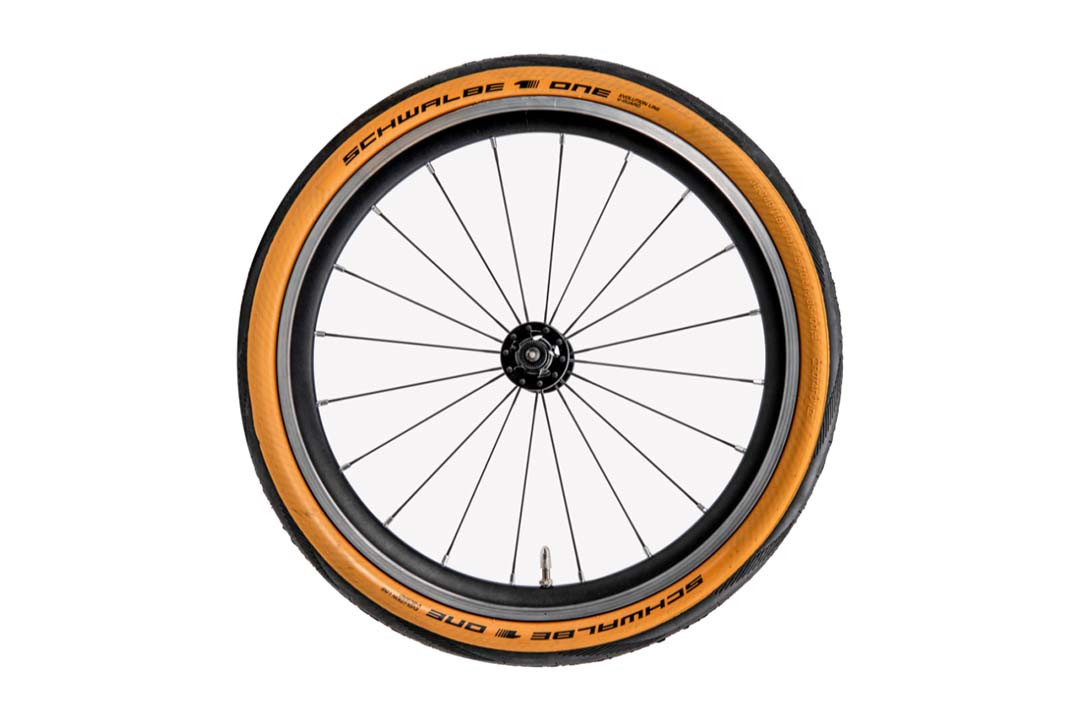 Schwable One シュワルベ 349 16 インチ Brompton Schwalbe One 16x1.35 35-349 Tan Wall - J.C. Lind Bike Co.