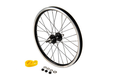 Rear Wheel 1 / 2 speed in Black | Brompton Bicycle USA