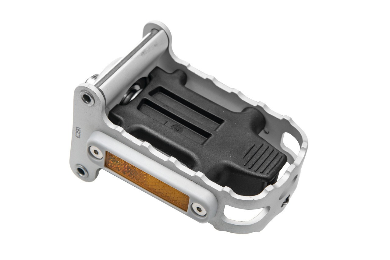 Brompton Left Folding Pedal in Silver