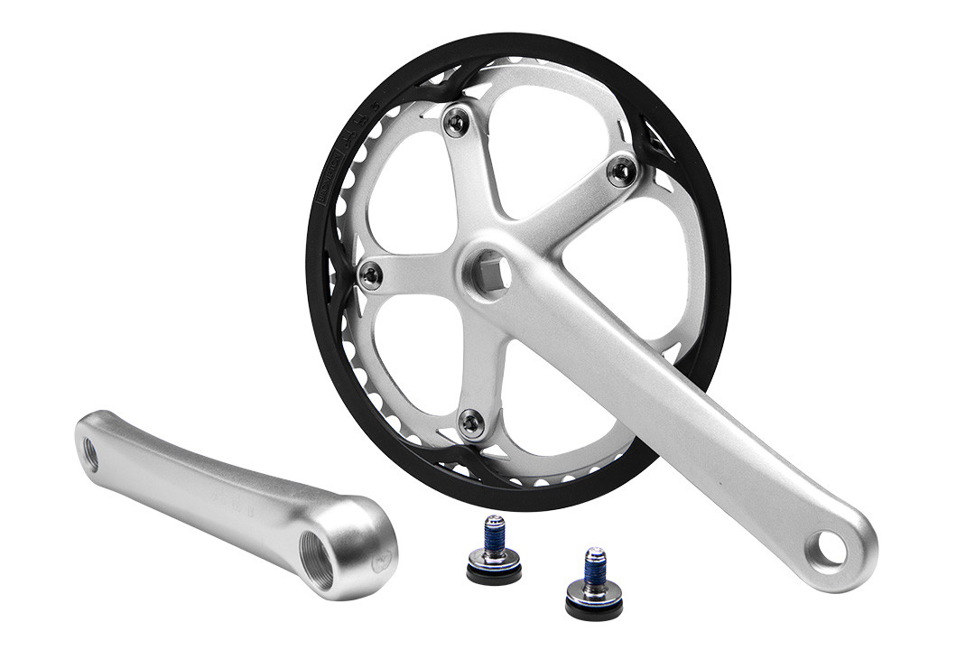 Crankset 44T in Silver - Spider type | Brompton Bicycle UK