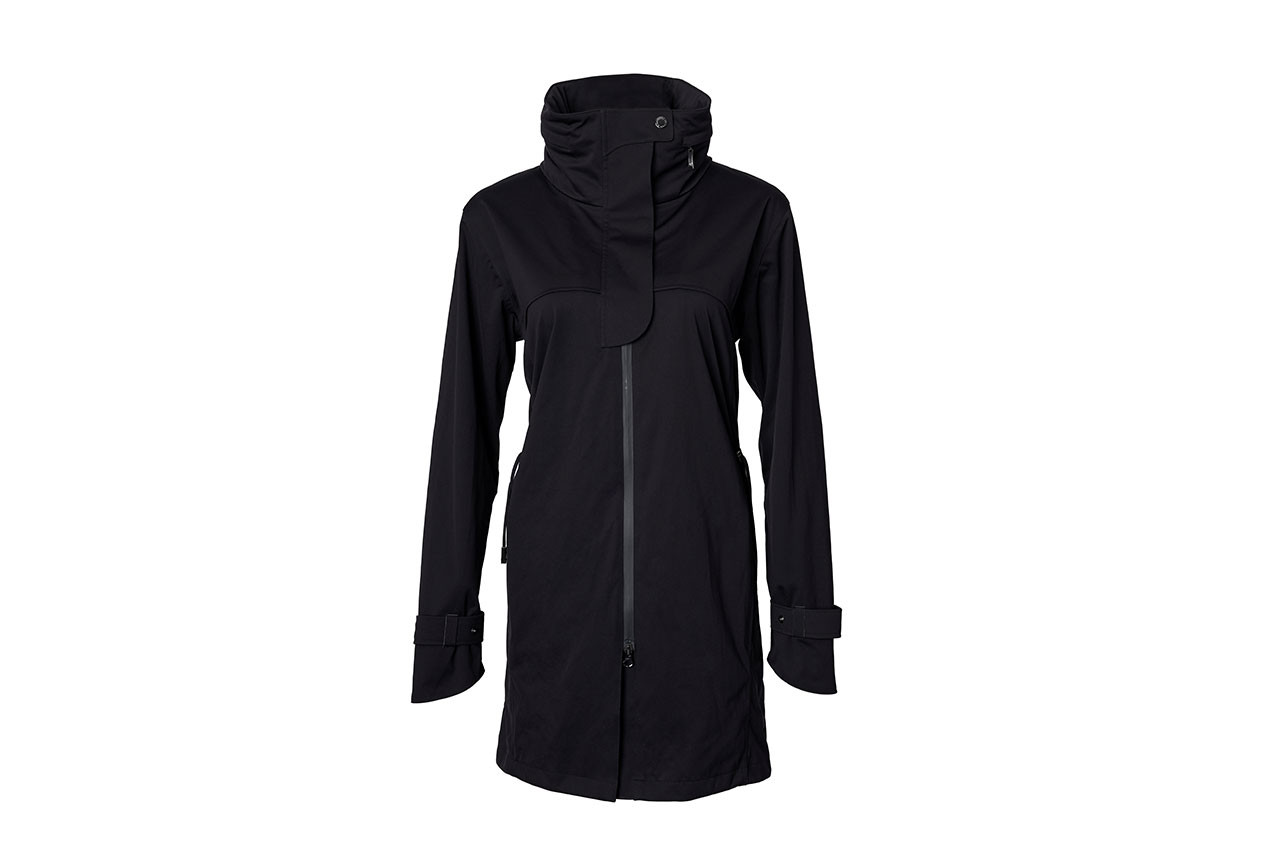 Brompton x Protected Species Parka Black - Back view