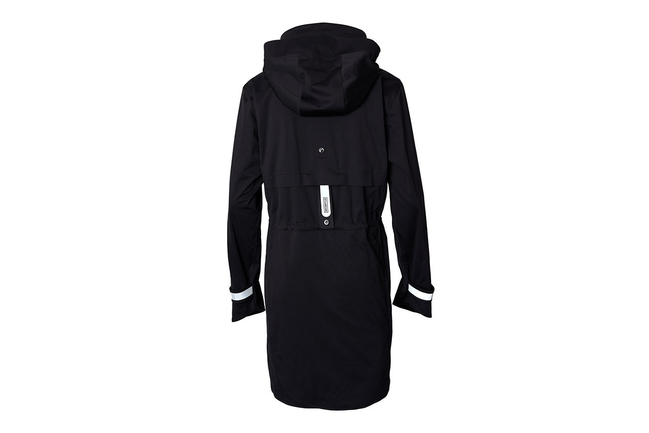 Brompton x Protected Species Parka Black - Back view