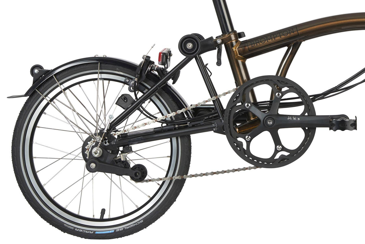 Electric C Line Explore Black Lacquer - back wheel