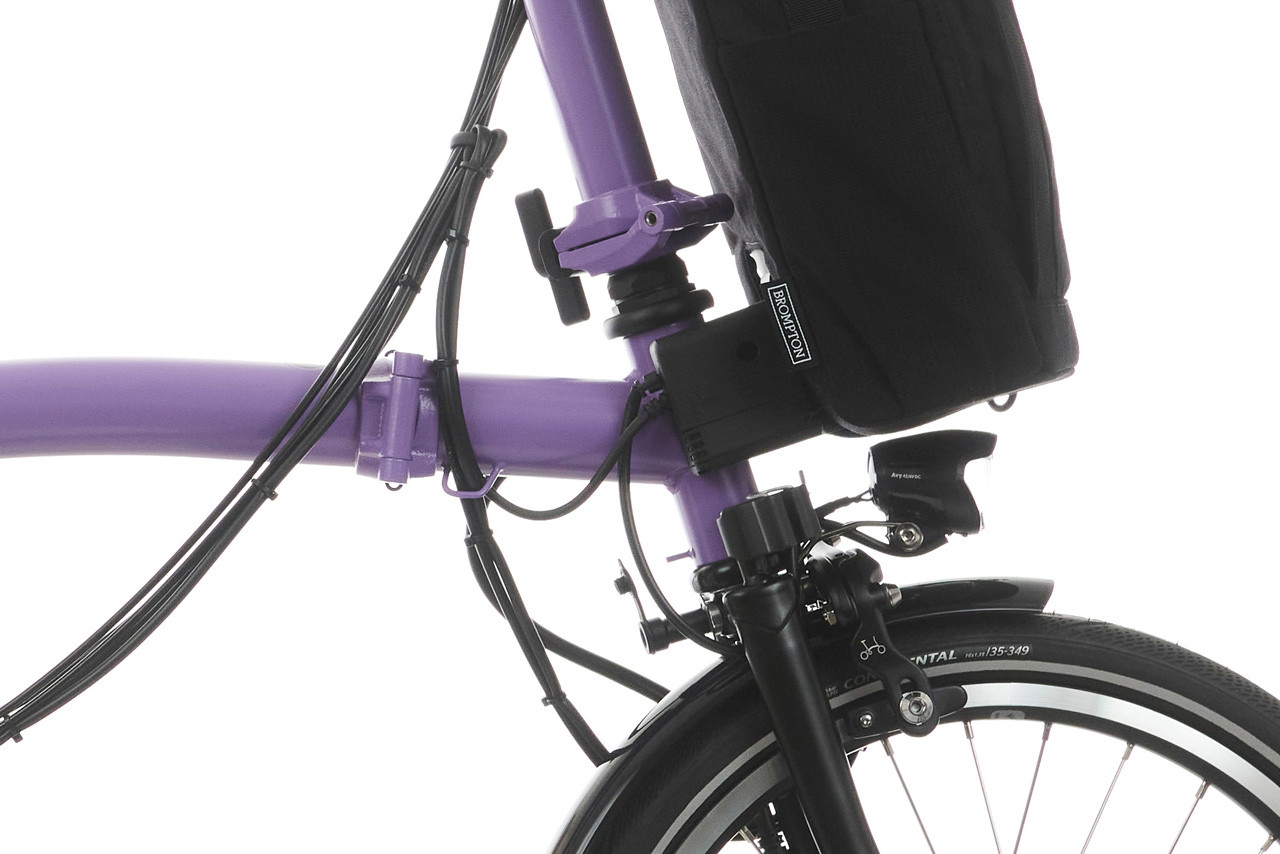 Brompton P Line Urban - Low - Midnight Black Metallic