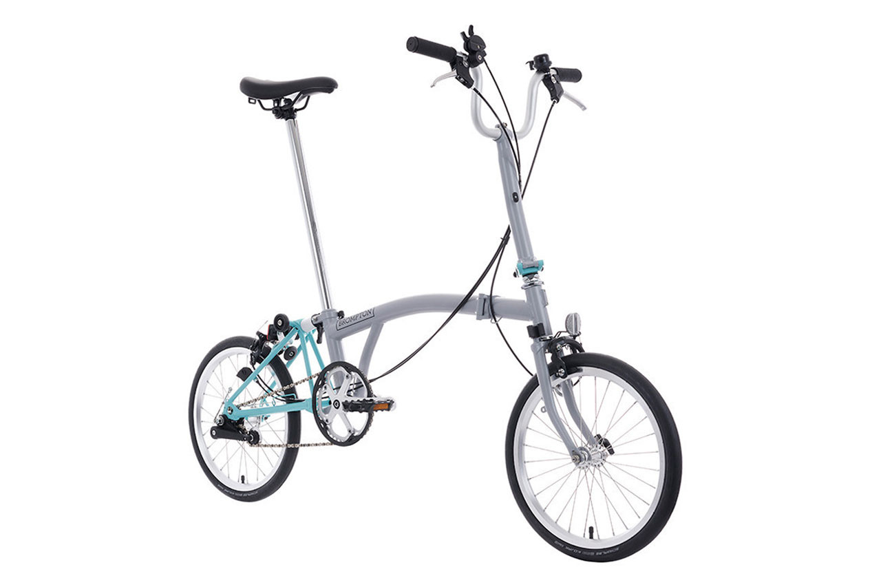 Brompton 折りたたみ自転車 ホワイト A LINE A Line - 3-speed | Brompton Bicycle USA