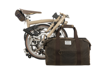 Barbour x Brompton C Line Explore folded