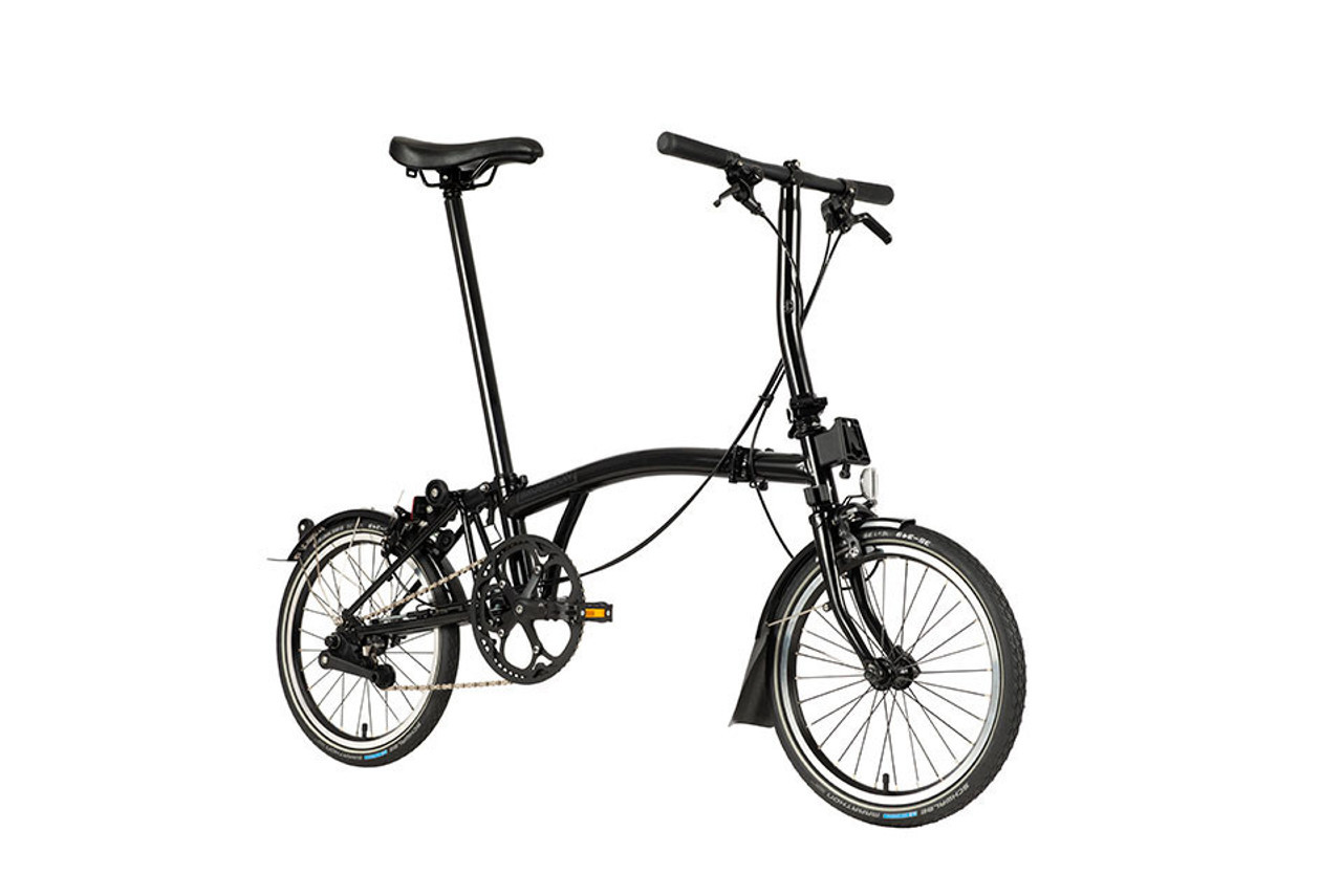 BROMPTON C LINE 12速モデル　ブラックラッカー C Line - 2-speed | Brompton Bicycle USA