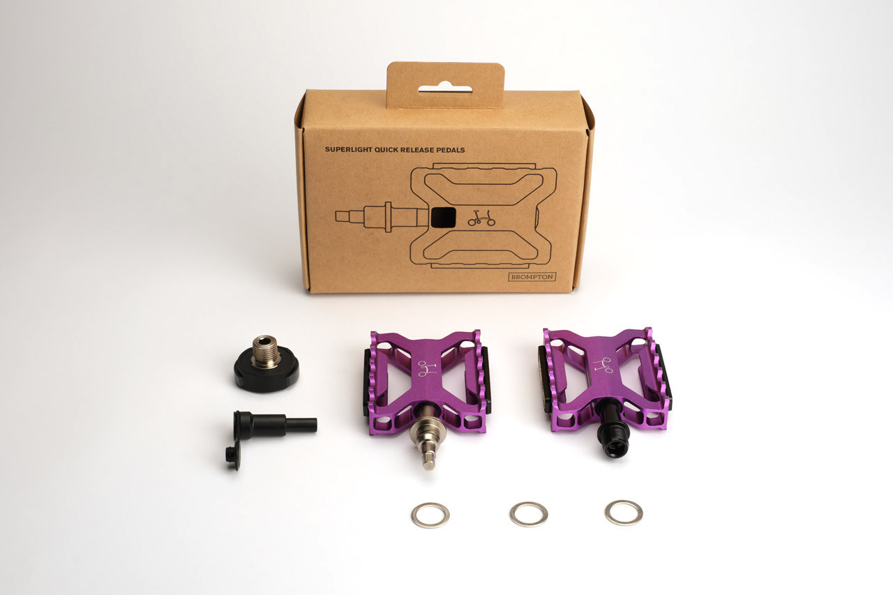ColourLab Superlight Quick Release Pedals | Brompton Bicycle UK