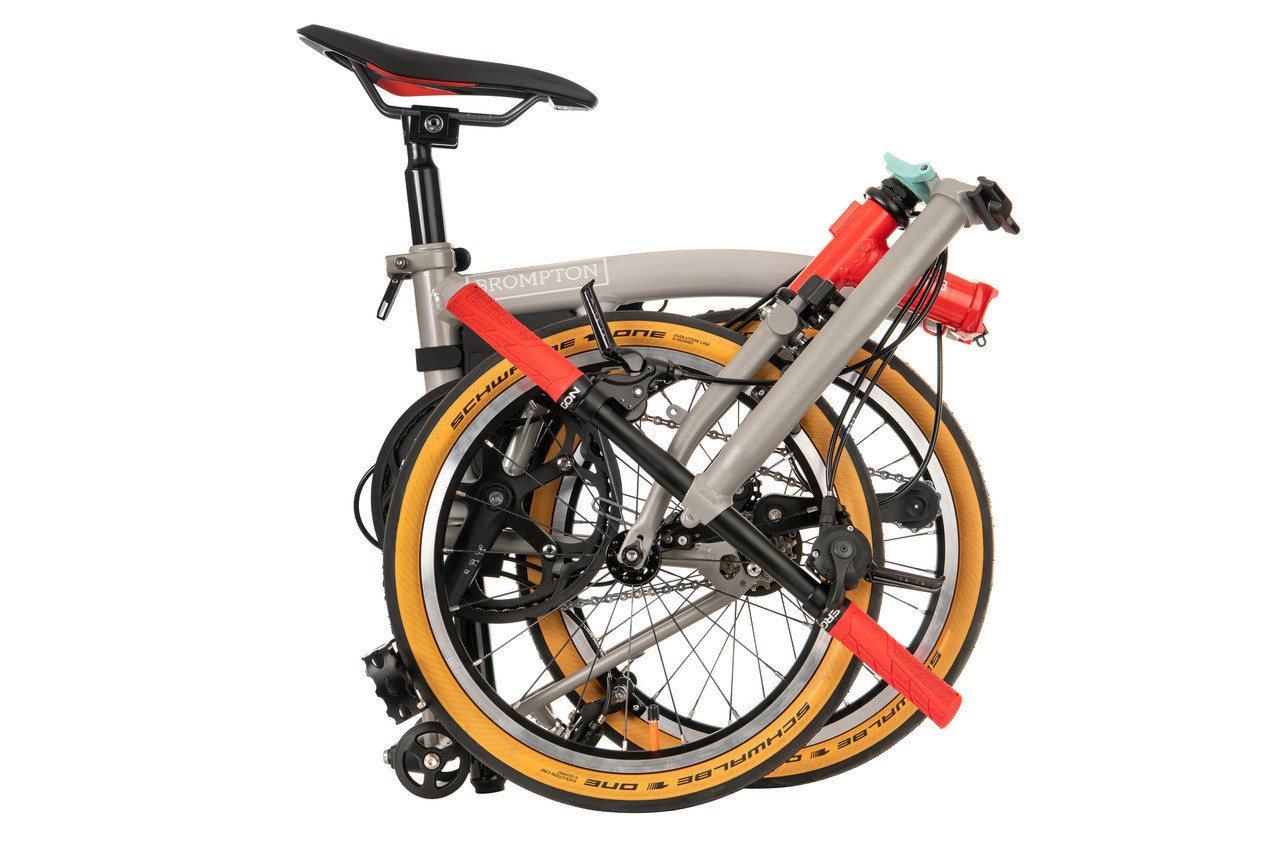 Brompton x CHPT3 4th Edition folded