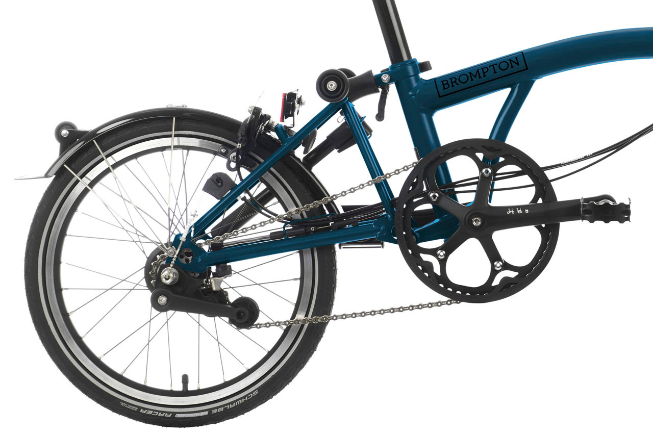 Brompton C Line Urban - Ocean Blue Low